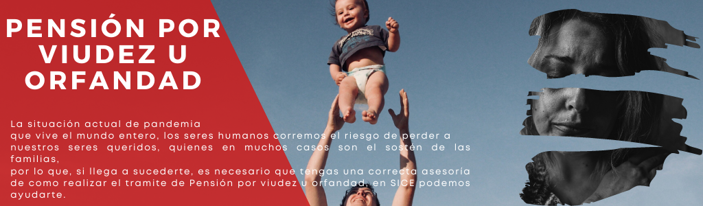Pensión por viudez u orfandad